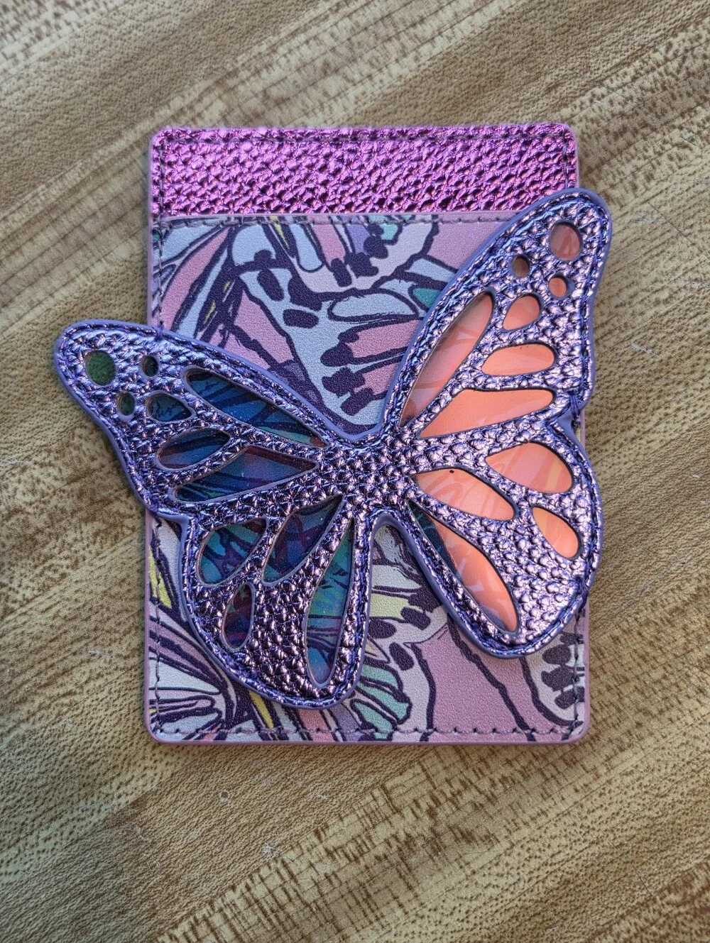 Kurt Geiger NWT/NIB Butterfly Card Holder